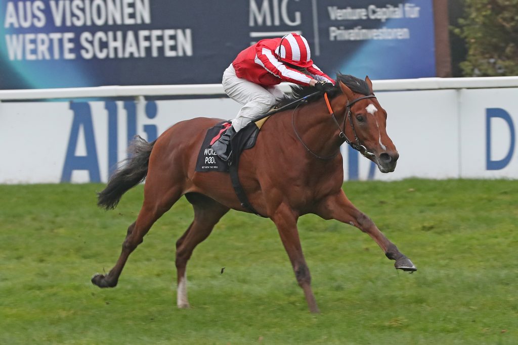 Bay City Roller siegt unter Adrie de Vries im Grosser Allianz Preis von Bayern, Gr.1